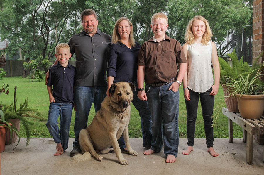 Dr. David Pedley and Family